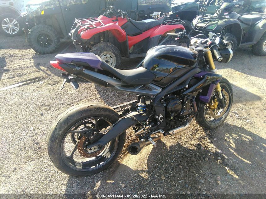 2013 TRIUMPH MOTORCYCLE STREET TRIPLE SMTL02NE0DT581051