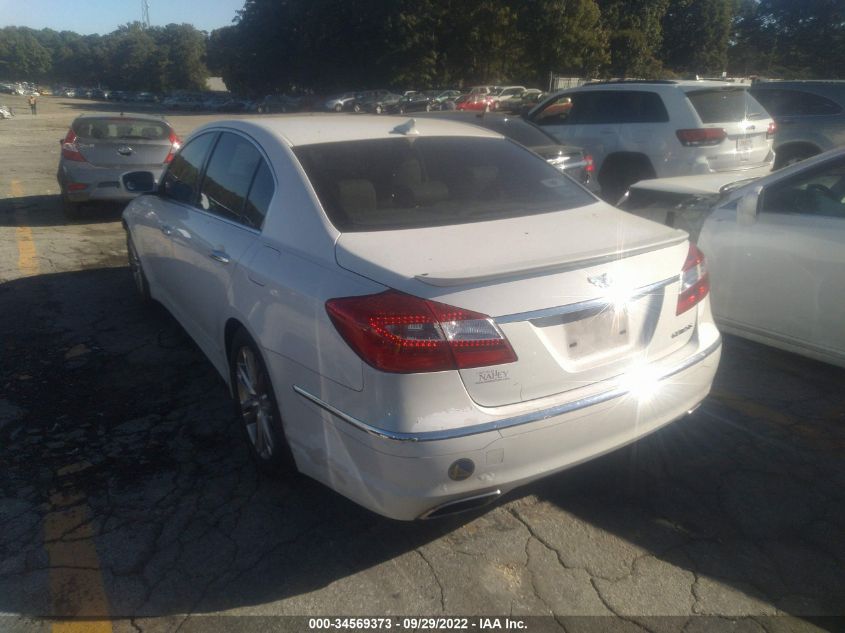2013 HYUNDAI GENESIS 3.8L KMHGC4DD4DU254508