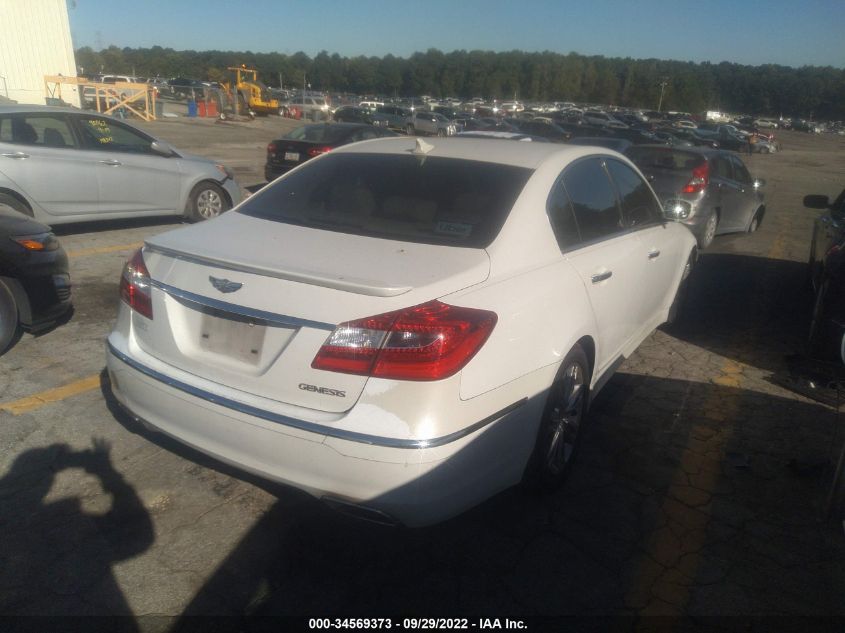2013 HYUNDAI GENESIS 3.8L KMHGC4DD4DU254508