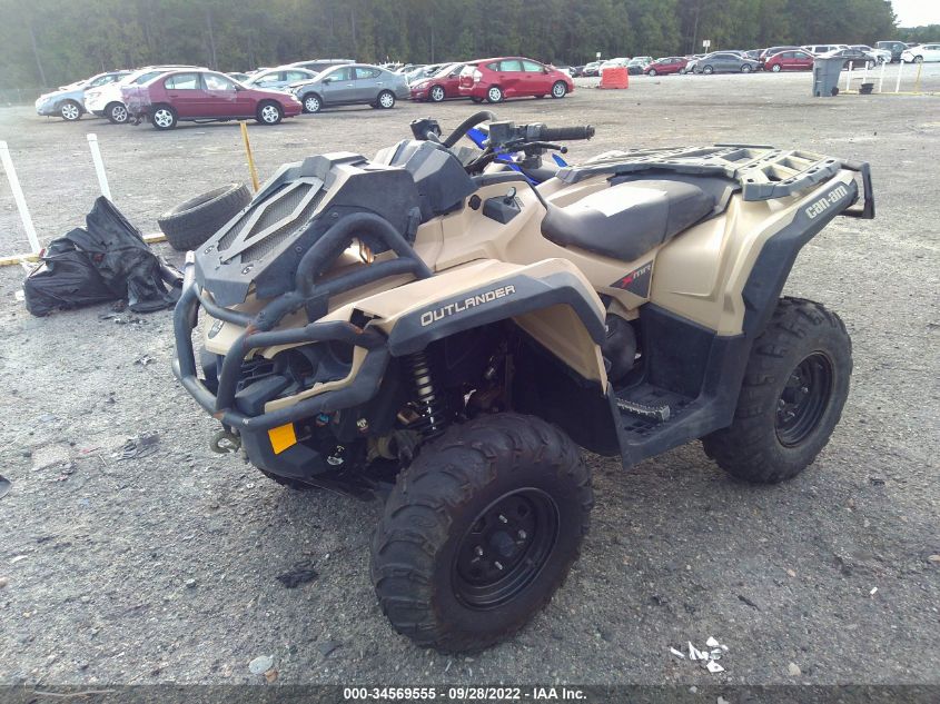 2022 CAN-AM OUTLANDER 850 XMR 3JBLWAU46NJ000317