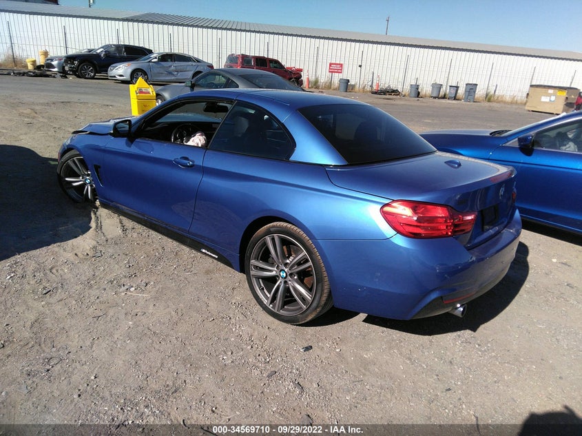 2015 BMW 4 SERIES VIN: WBA3T3C54F5A40364