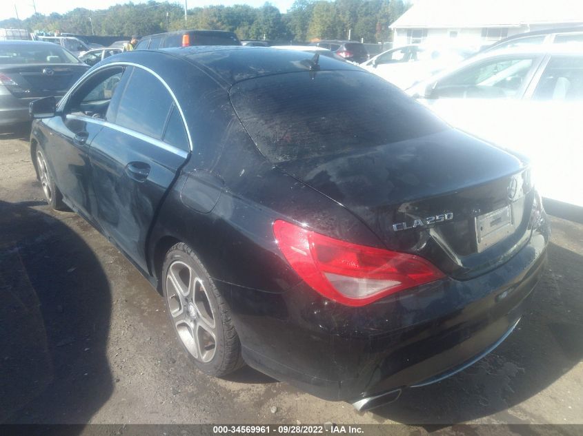 2014 MERCEDES-BENZ CLA-CLASS CLA 250 WDDSJ4EB7EN063619