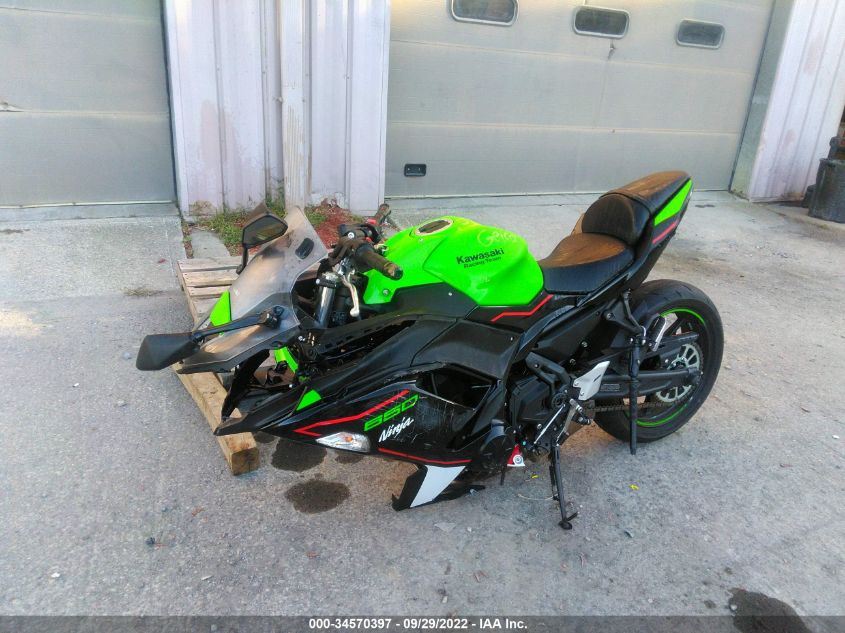 2022 KAWASAKI EX650 N ML5EXEN17NDA60225