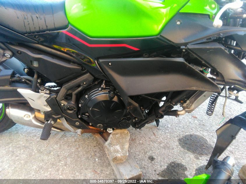 2022 KAWASAKI EX650 N ML5EXEN17NDA60225