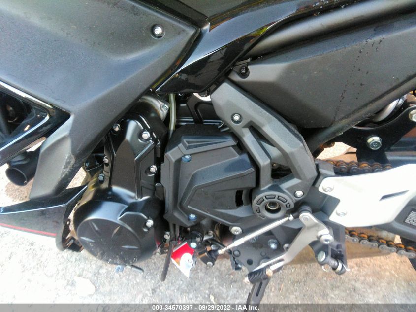 2022 KAWASAKI EX650 N ML5EXEN17NDA60225