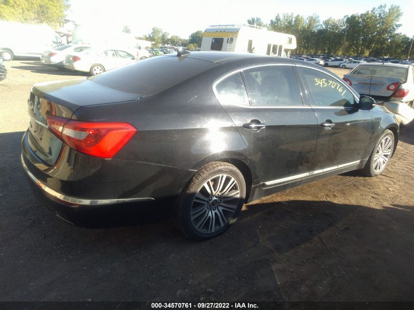 2014 KIA CADENZA PREMIUM KNALN4D76E5140428
