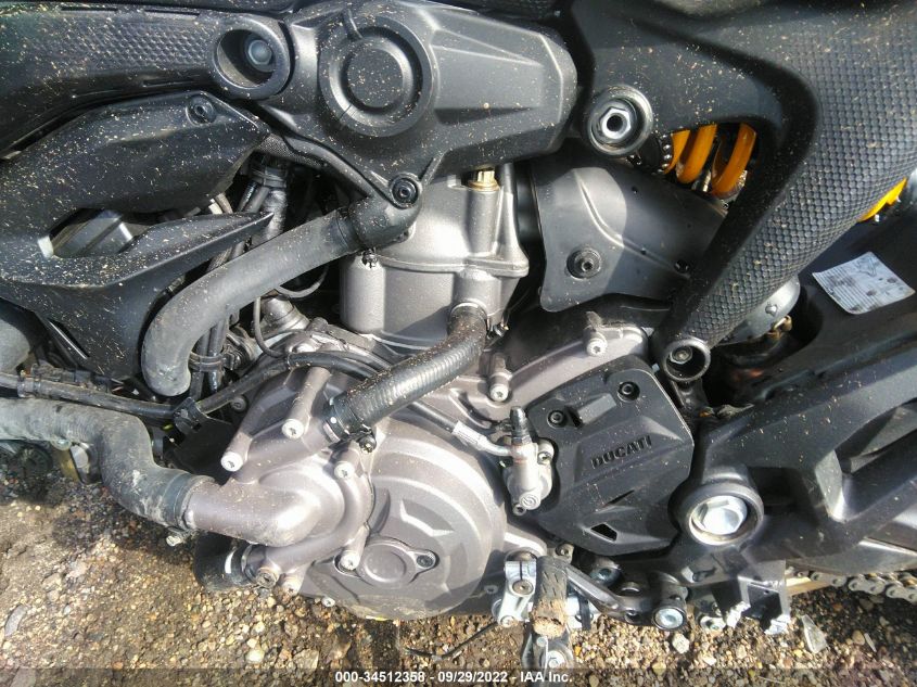 2022 DUCATI MONSTER ZDMMAMDT9NB006311