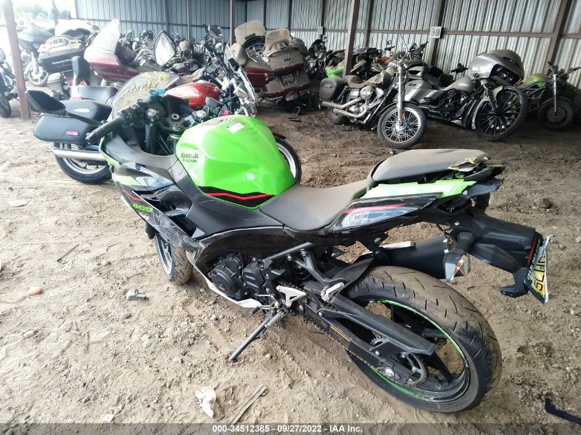 2022 KAWASAKI EX400 JKAEXKG10NDAF8114