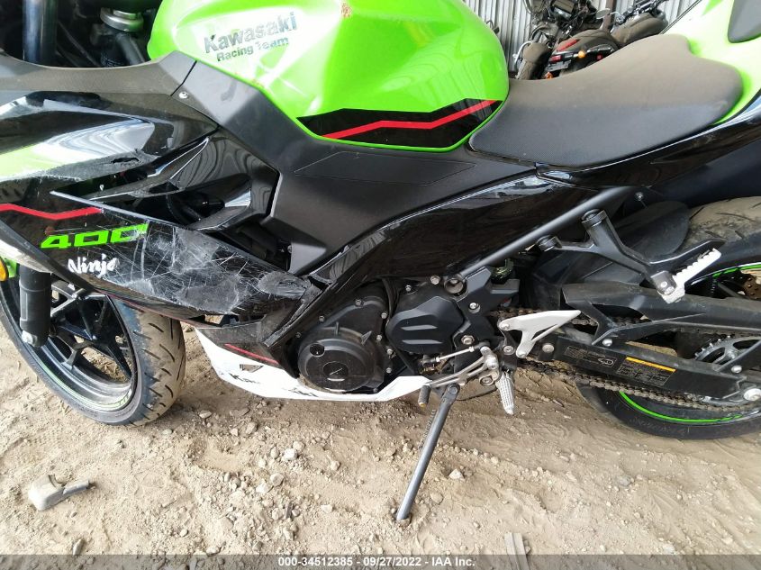 2022 KAWASAKI EX400 JKAEXKG10NDAF8114