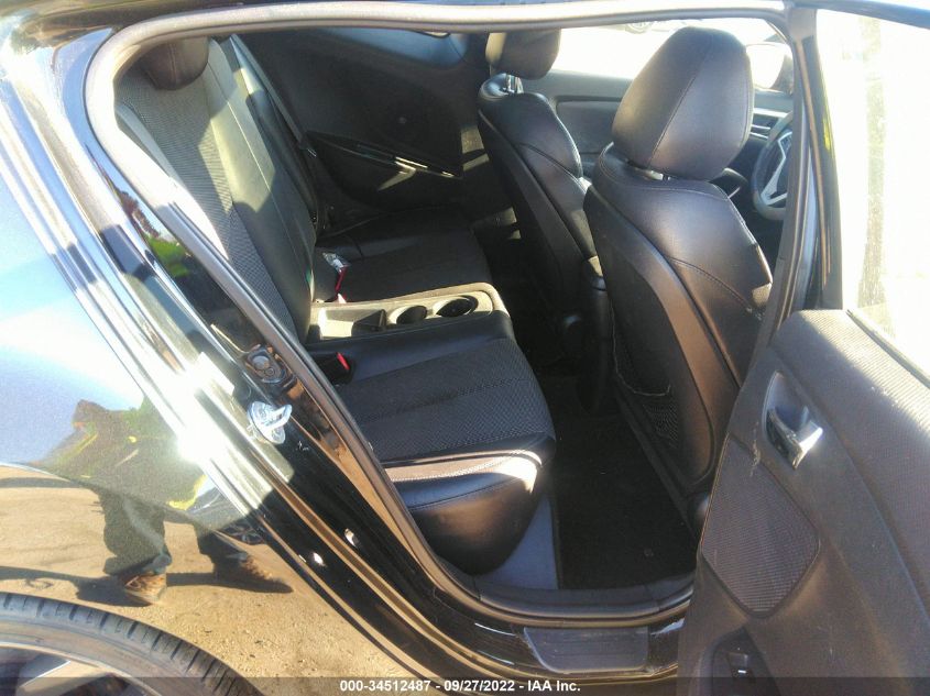 2013 HYUNDAI VELOSTER W/BLACK INT - KMHTC6AD0DU088048