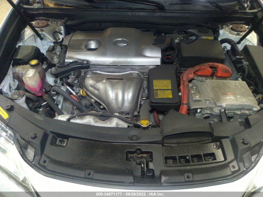 2013 LEXUS ES 300H HYBRID JTHBW1GG1D2030648