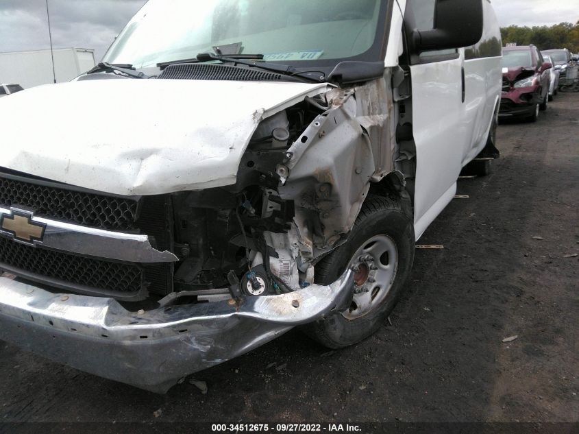 2014 CHEVROLET EXPRESS PASSENGER LT 1GAZG1FGXE1110951