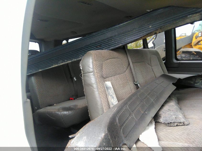 2014 CHEVROLET EXPRESS PASSENGER LT 1GAZG1FGXE1110951