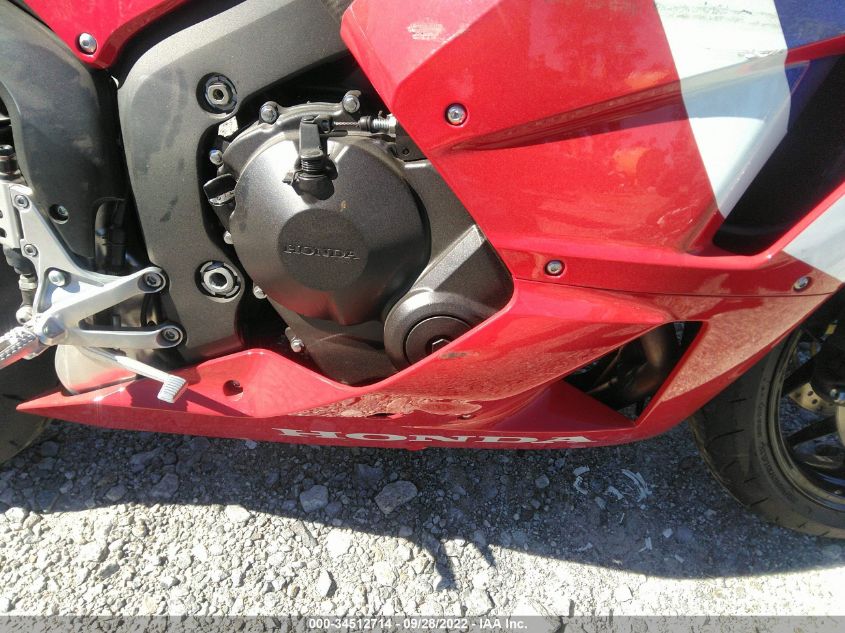2021 HONDA CBR600 RA JH2PC40JXMK700552