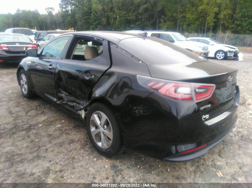 2014 KIA OPTIMA HYBRID LX KNAGM4AD7E5063082