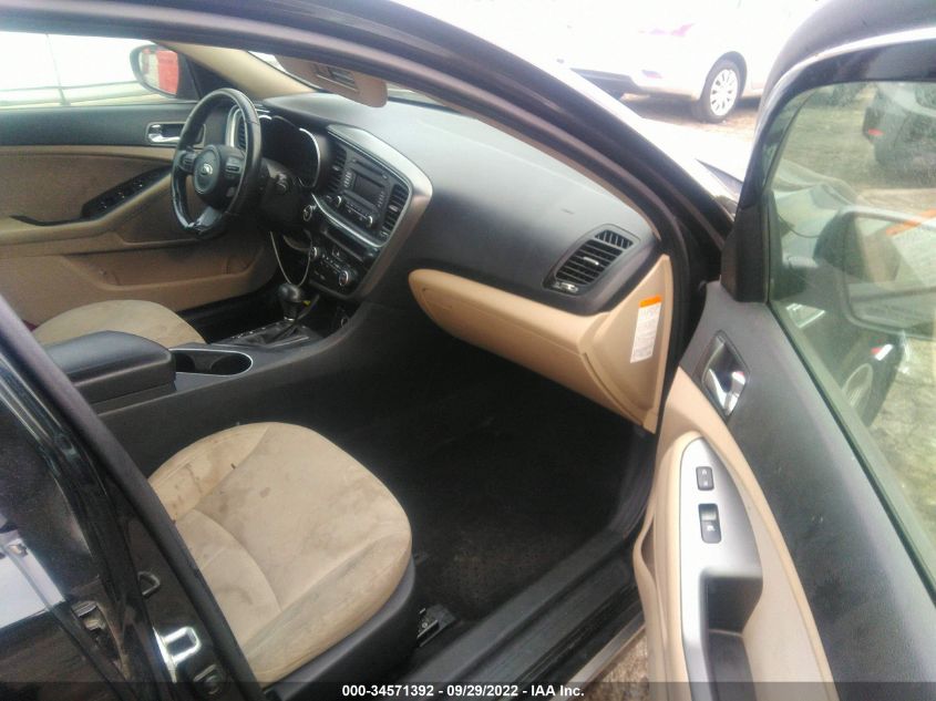 2014 KIA OPTIMA HYBRID LX KNAGM4AD7E5063082
