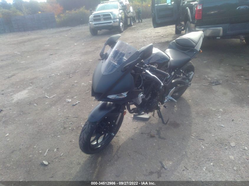 2021 YAMAHA YZFR3 A MH3RH18Y9MK008142