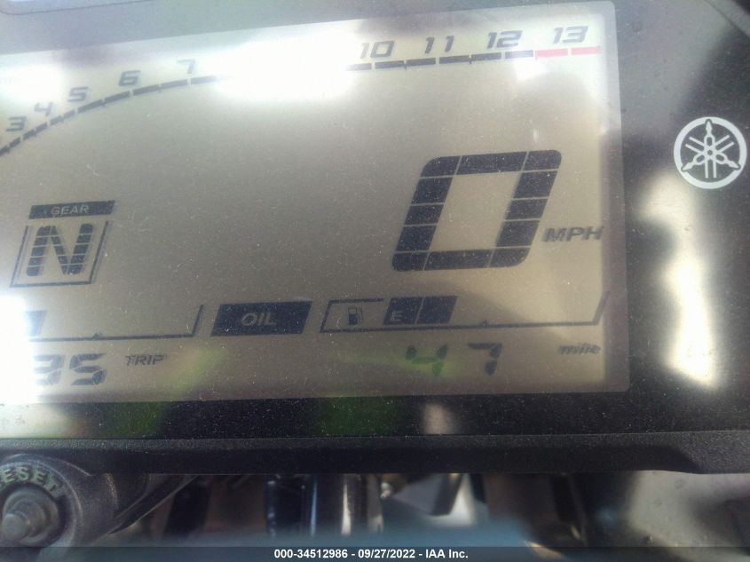 2021 YAMAHA YZFR3 A MH3RH18Y9MK008142