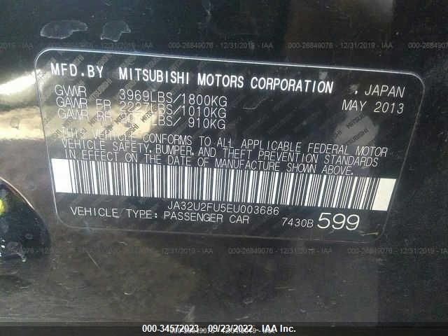 2014 MITSUBISHI LANCER ES JA32U2FU5EU003686