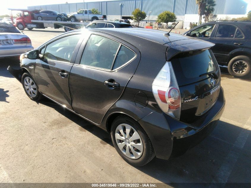 2013 TOYOTA PRIUS C JTDKDTB35D1046266