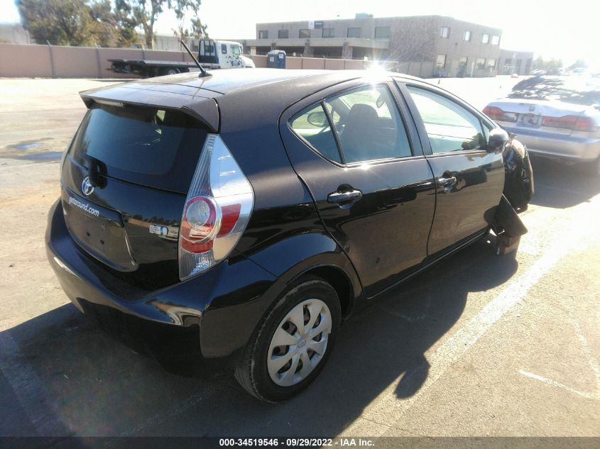 2013 TOYOTA PRIUS C JTDKDTB35D1046266