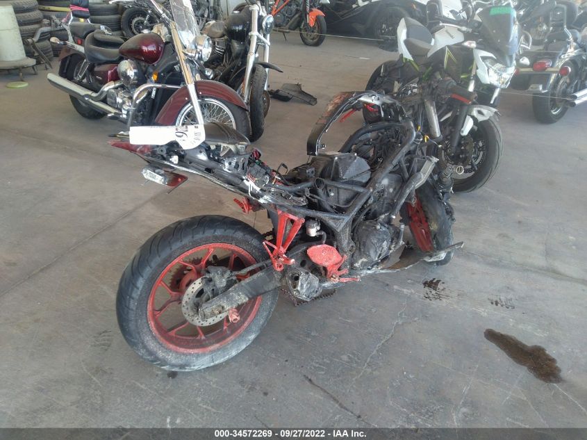 2015 YAMAHA YZFR3 MH3RH06Y4FK001440