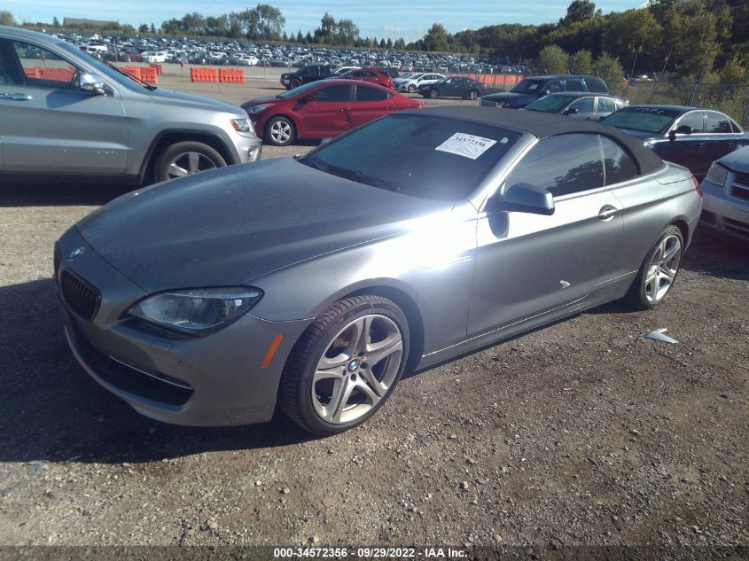 2013 BMW 6 SERIES 650I XDRIVE WBAYP1C50DDX00995