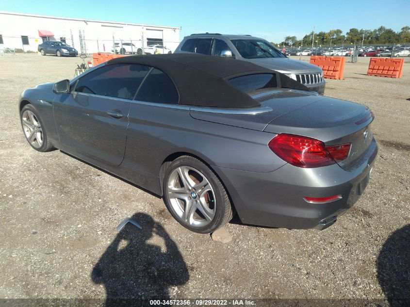 2013 BMW 6 SERIES 650I XDRIVE WBAYP1C50DDX00995