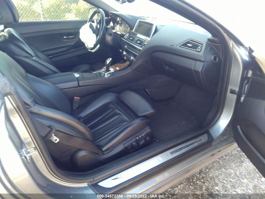 2013 BMW 6 SERIES 650I XDRIVE WBAYP1C50DDX00995