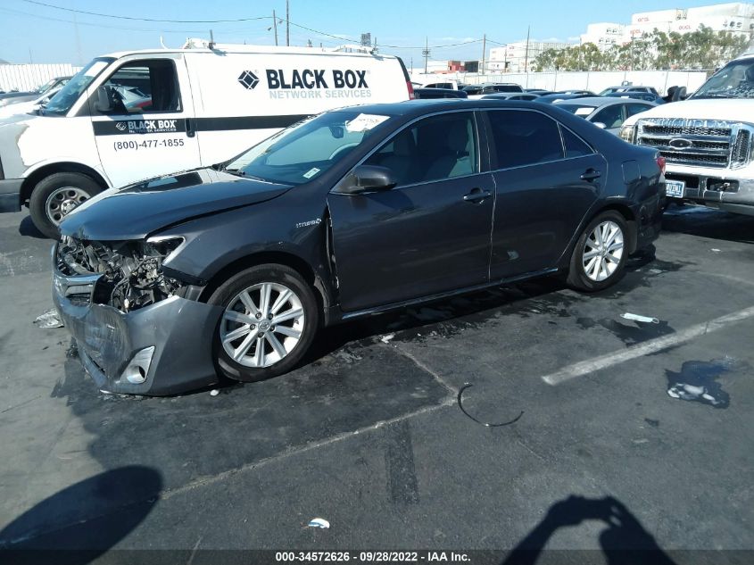 2013 TOYOTA CAMRY HYBRID LE/XLE 4T1BD1FK3DU074812