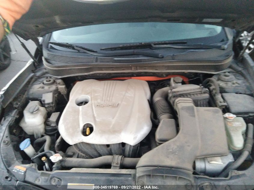 2013 HYUNDAI SONATA HYBRID KMHEC4A46DA078803