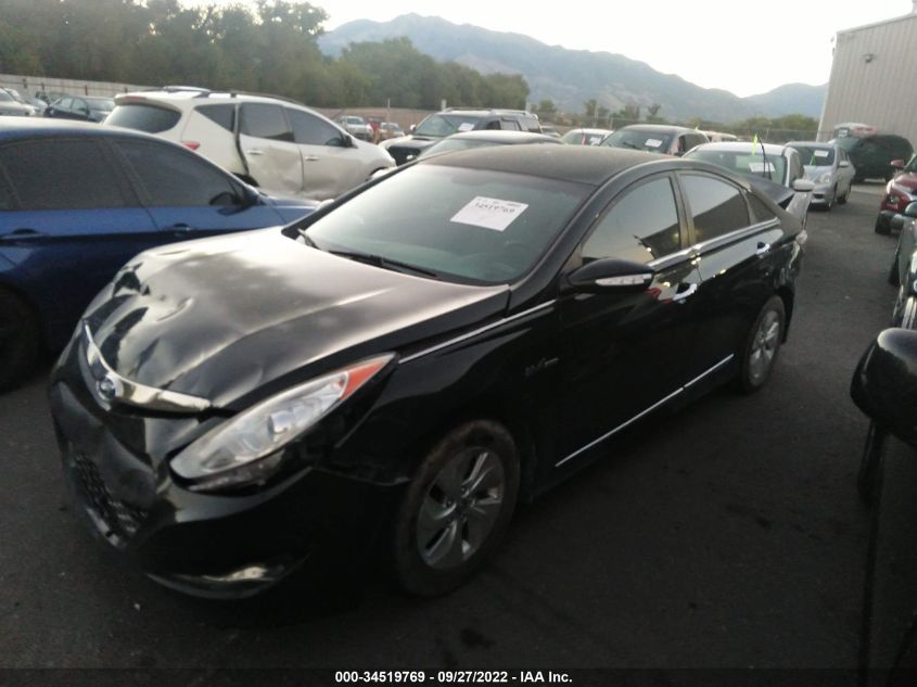 2013 HYUNDAI SONATA HYBRID KMHEC4A46DA078803