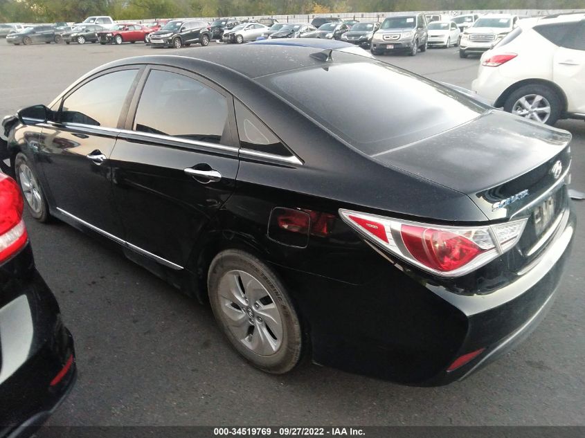 2013 HYUNDAI SONATA HYBRID KMHEC4A46DA078803