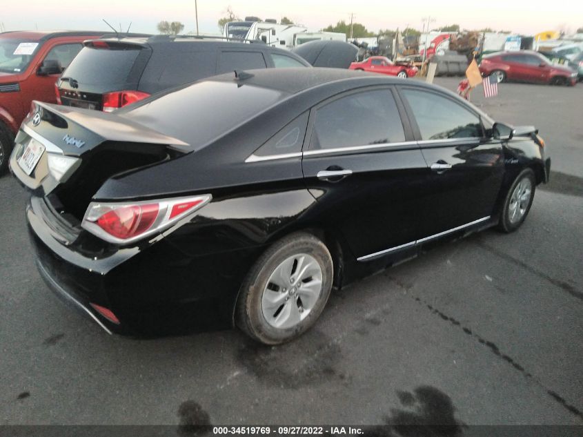 2013 HYUNDAI SONATA HYBRID KMHEC4A46DA078803