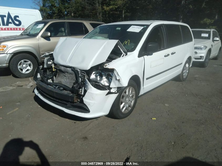 2014 RAM CARGO VAN TRADESMAN 2C4JRGAGXER428606