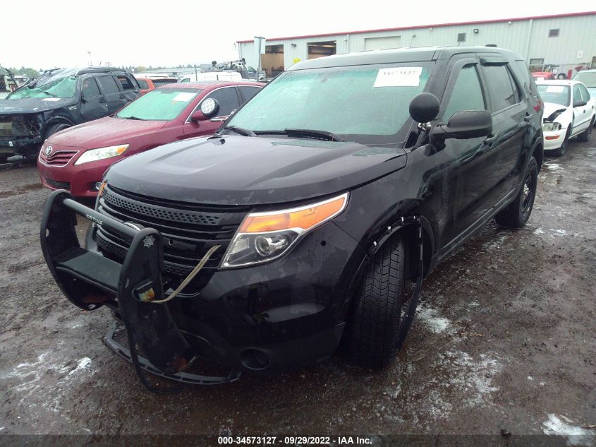 2013 FORD UTILITY POLICE 1FM5K8AR6DGA46999
