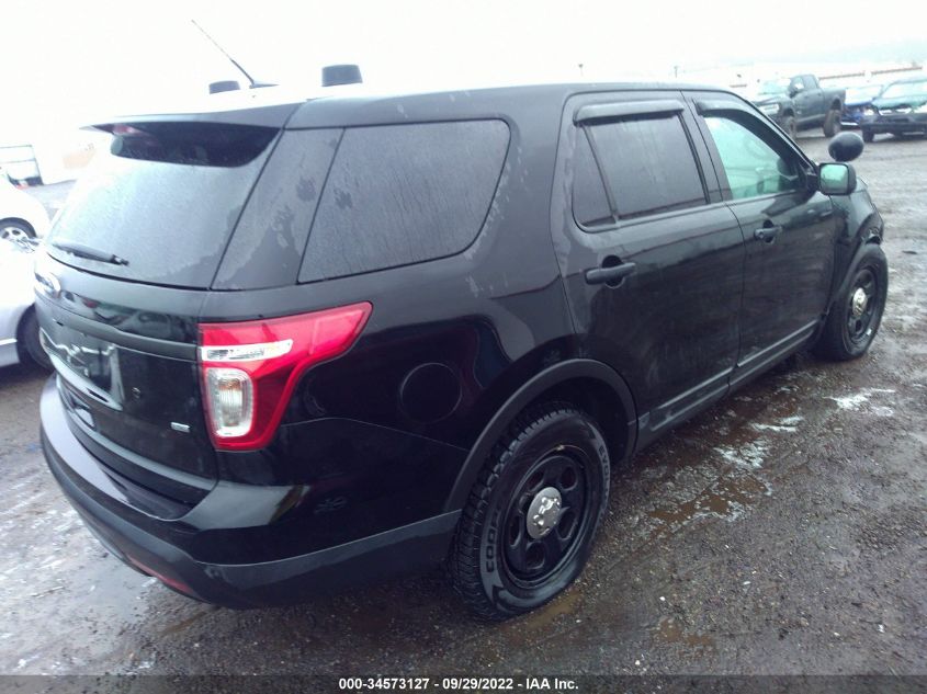 2013 FORD UTILITY POLICE 1FM5K8AR6DGA46999