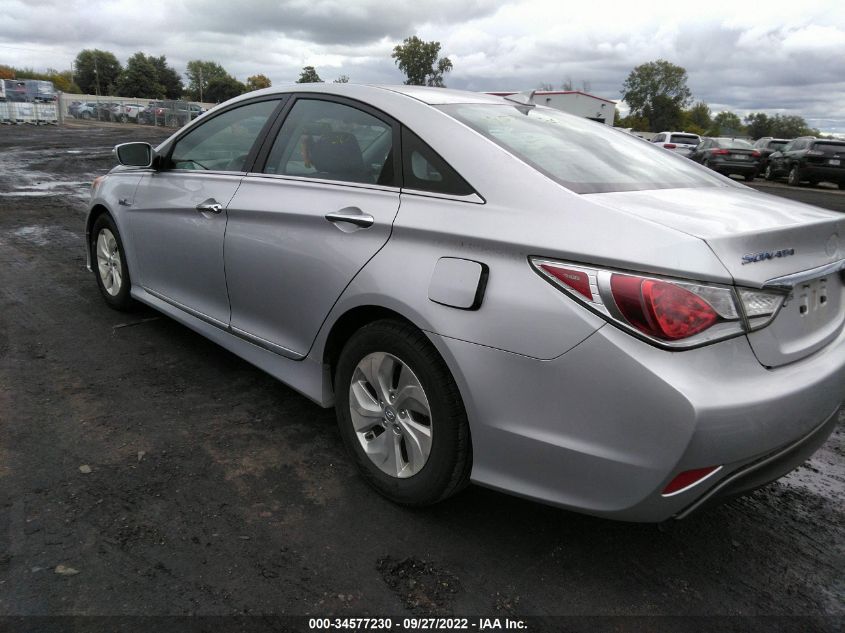 2013 HYUNDAI SONATA HYBRID KMHEC4A4XDA078092