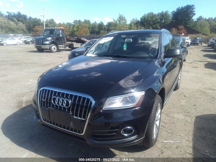 2013 Audi Q5, VIN WA1CFAFP6DA079125. Foto 2 de 6 de la subasta IAAI. Catálogo de salvamento de EE. UU. de OpenDataCar.