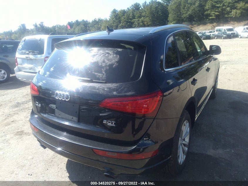 2013 Audi Q5, VIN WA1CFAFP6DA079125. Фото 4 из 6 с аукциона IAAI. Каталог авто из США OpenDataCar.