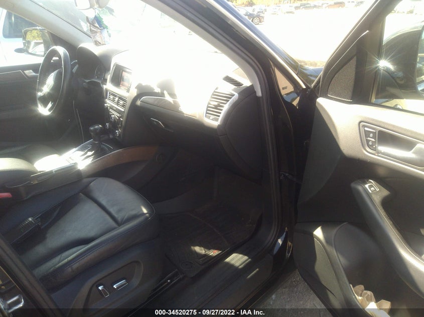 2013 Audi Q5, VIN WA1CFAFP6DA079125. Zdjęcie 5 z 6 z aukcji IAAI. Katalog aut z USA OpenDataCar.