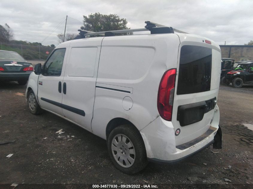2015 RAM PROMASTER CITY CARGO VAN TRADESMAN SLT ZFBERFBT8F6A03519
