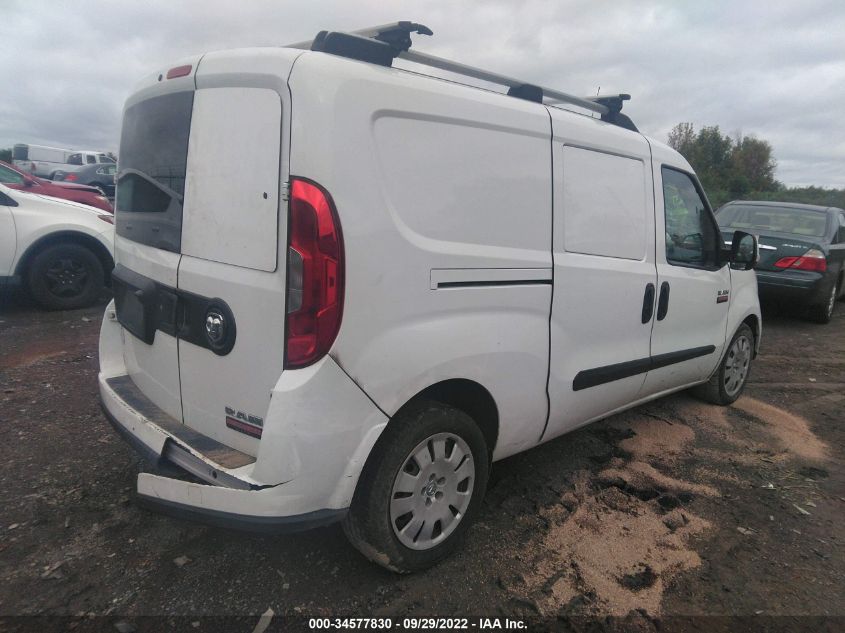 2015 RAM PROMASTER CITY CARGO VAN TRADESMAN SLT ZFBERFBT8F6A03519