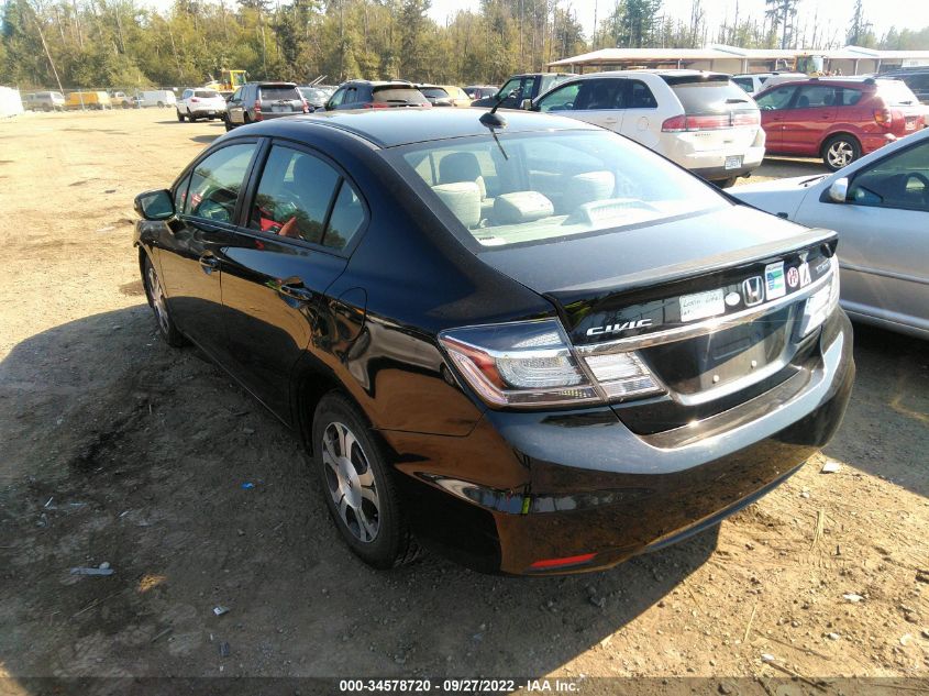2013 HONDA CIVIC HYBRID 19XFB4F20DE202693