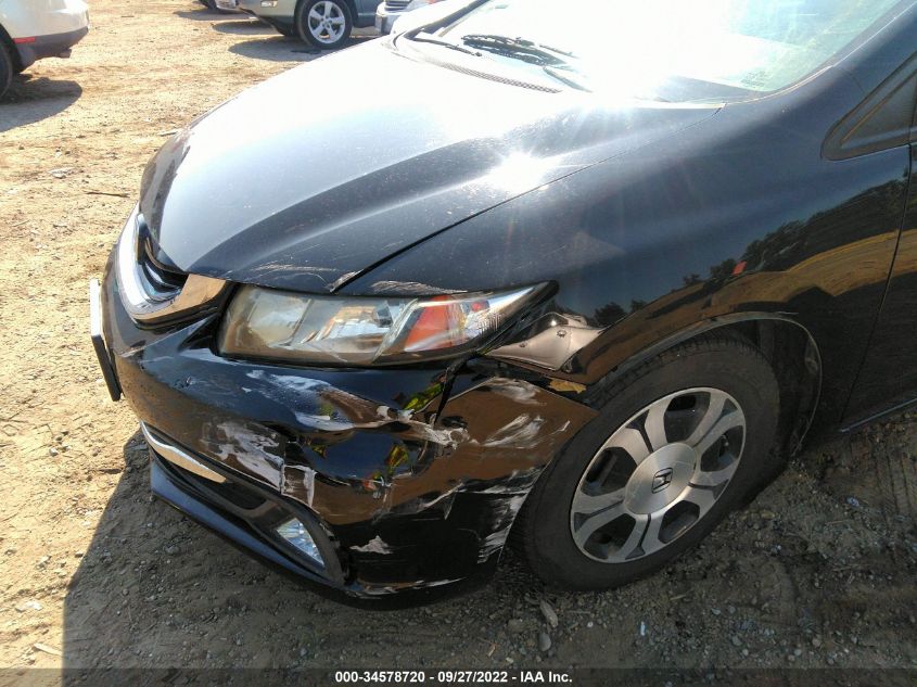 2013 HONDA CIVIC HYBRID 19XFB4F20DE202693