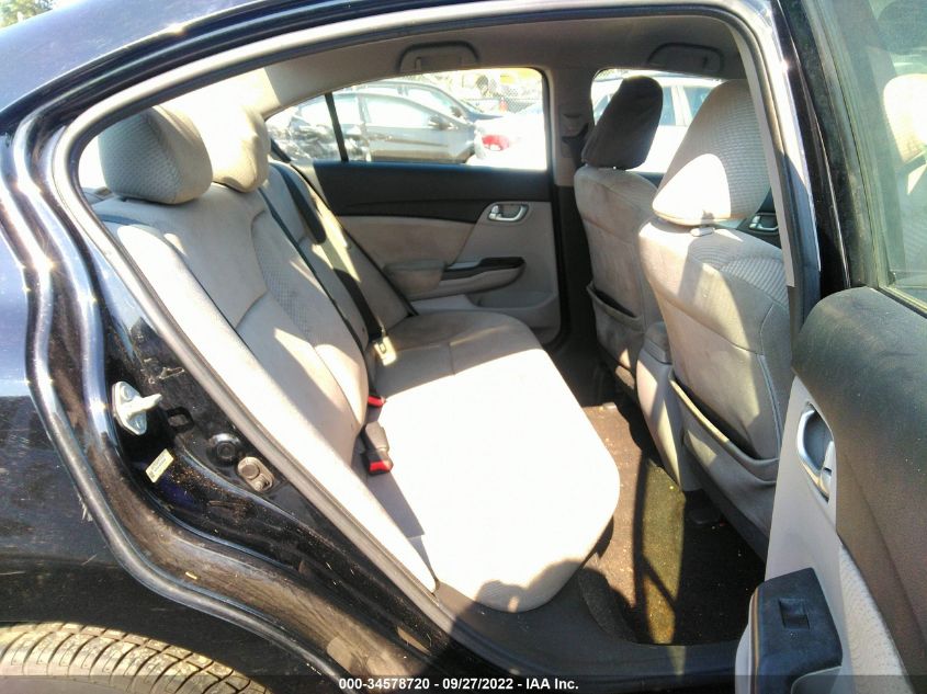 2013 HONDA CIVIC HYBRID 19XFB4F20DE202693