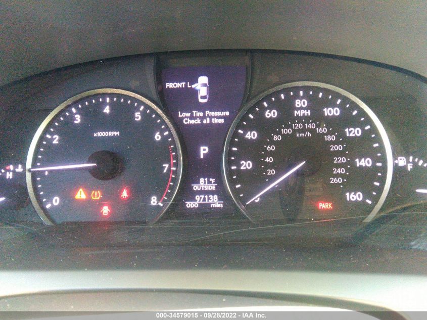 2014 LEXUS LS 460 JTHBL5EF1E5127603