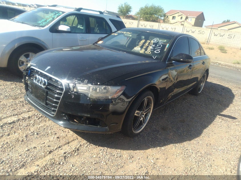 2014 AUDI A6 VIN: WAUFFAFC5EN011549