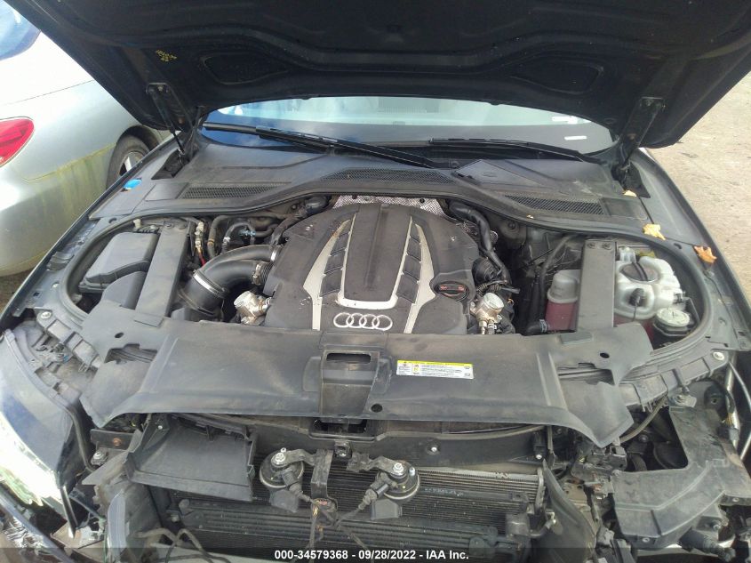 2013 AUDI A8 L 4.0L WAUR2AFDXDN033255