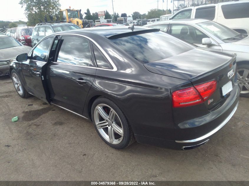 2013 AUDI A8 L 4.0L WAUR2AFDXDN033255